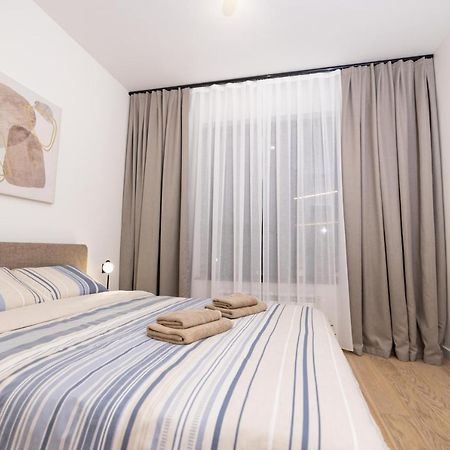 Ferienwohnung Belgrade Waterfront Cozy Symphony 2 Sajmiste Exterior foto