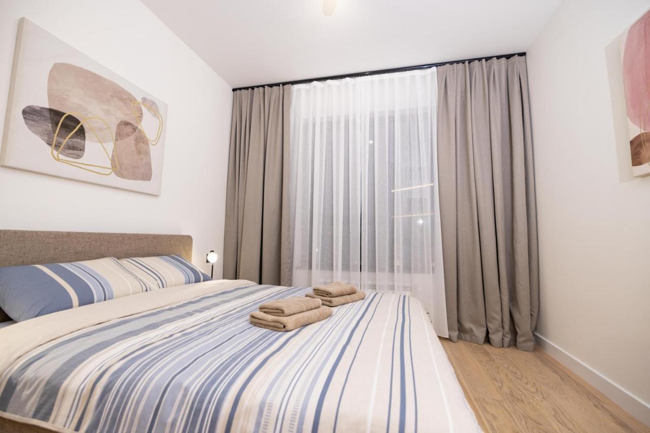 Ferienwohnung Belgrade Waterfront Cozy Symphony 2 Sajmiste Exterior foto
