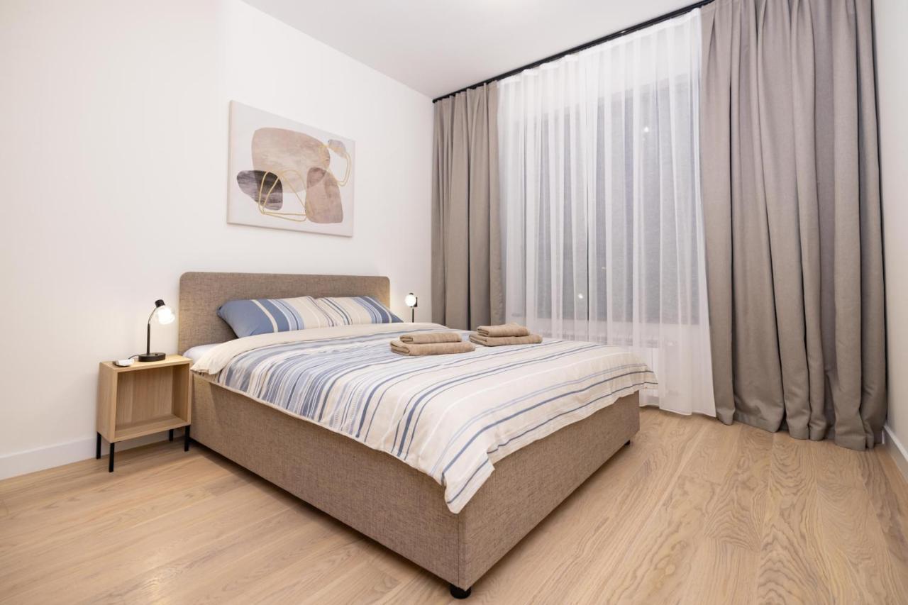 Ferienwohnung Belgrade Waterfront Cozy Symphony 2 Sajmiste Exterior foto