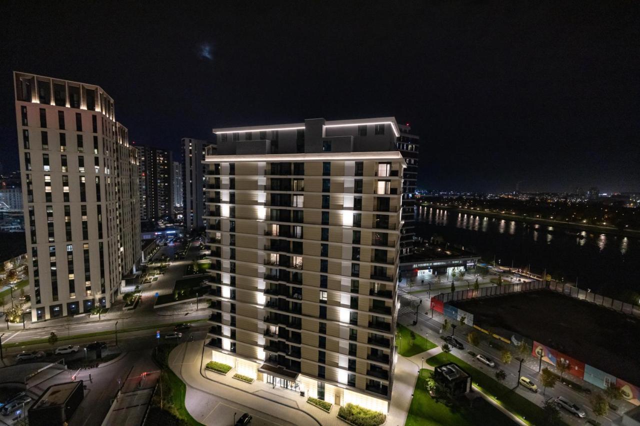 Ferienwohnung Belgrade Waterfront Cozy Symphony 2 Sajmiste Exterior foto